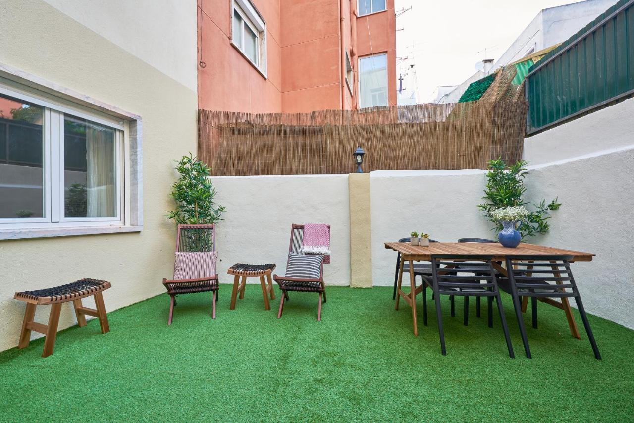 Belem Light Filled Apt With Patio, By Timecooler Lissabon Exterior foto